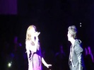 Joe Jonas Gives A  Warm Hug To Ex-Girlfriend Demi Lovato 0781