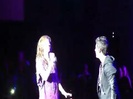 Joe Jonas Gives A  Warm Hug To Ex-Girlfriend Demi Lovato 0792