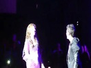 Joe Jonas Gives A  Warm Hug To Ex-Girlfriend Demi Lovato 0807