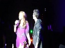 Joe Jonas Gives A  Warm Hug To Ex-Girlfriend Demi Lovato 1114