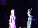 Joe Jonas Gives A  Warm Hug To Ex-Girlfriend Demi Lovato 0825