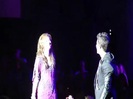 Joe Jonas Gives A  Warm Hug To Ex-Girlfriend Demi Lovato 0828