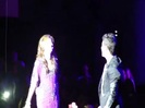 Joe Jonas Gives A  Warm Hug To Ex-Girlfriend Demi Lovato 0844