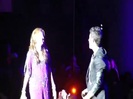 Joe Jonas Gives A  Warm Hug To Ex-Girlfriend Demi Lovato 0854