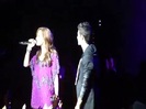 Joe Jonas Gives A  Warm Hug To Ex-Girlfriend Demi Lovato 1156
