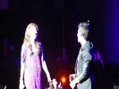 Joe Jonas Gives A  Warm Hug To Ex-Girlfriend Demi Lovato 0867