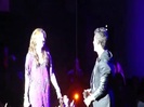 Joe Jonas Gives A  Warm Hug To Ex-Girlfriend Demi Lovato 0869