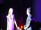 Joe Jonas Gives A  Warm Hug To Ex-Girlfriend Demi Lovato 0875