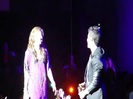 Joe Jonas Gives A  Warm Hug To Ex-Girlfriend Demi Lovato 0879