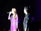 Joe Jonas Gives A  Warm Hug To Ex-Girlfriend Demi Lovato 1176
