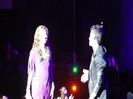 Joe Jonas Gives A  Warm Hug To Ex-Girlfriend Demi Lovato 0898