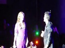 Joe Jonas Gives A  Warm Hug To Ex-Girlfriend Demi Lovato 0904