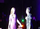 Joe Jonas Gives A  Warm Hug To Ex-Girlfriend Demi Lovato 0916