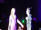 Joe Jonas Gives A  Warm Hug To Ex-Girlfriend Demi Lovato 0917