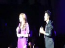 Joe Jonas Gives A  Warm Hug To Ex-Girlfriend Demi Lovato 1220