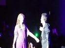 Joe Jonas Gives A  Warm Hug To Ex-Girlfriend Demi Lovato 0924