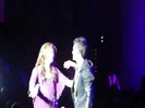 Joe Jonas Gives A  Warm Hug To Ex-Girlfriend Demi Lovato 0957