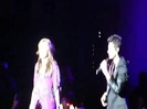 Joe Jonas Gives A  Warm Hug To Ex-Girlfriend Demi Lovato 1389