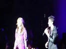 Joe Jonas Gives A  Warm Hug To Ex-Girlfriend Demi Lovato 1392