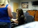 DEMI LOVATO VIP MEETING AT 8-1-10 0058