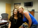 DEMI LOVATO VIP MEETING AT 8-1-10 0739