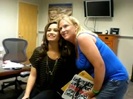 DEMI LOVATO VIP MEETING AT 8-1-10 0846