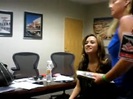 DEMI LOVATO VIP MEETING AT 8-1-10 0407