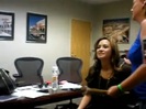 DEMI LOVATO VIP MEETING AT 8-1-10 0423