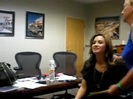 DEMI LOVATO VIP MEETING AT 8-1-10 0433