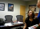 DEMI LOVATO VIP MEETING AT 8-1-10 0438
