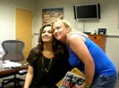 DEMI LOVATO VIP MEETING AT 8-1-10 0914