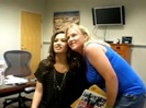 DEMI LOVATO VIP MEETING AT 8-1-10 0933