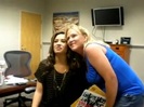 DEMI LOVATO VIP MEETING AT 8-1-10 0945