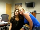 DEMI LOVATO VIP MEETING AT 8-1-10 0950