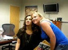 DEMI LOVATO VIP MEETING AT 8-1-10 0955