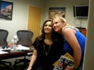 DEMI LOVATO VIP MEETING AT 8-1-10 1429