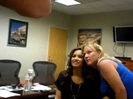 DEMI LOVATO VIP MEETING AT 8-1-10 1633