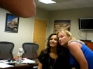 DEMI LOVATO VIP MEETING AT 8-1-10 1645