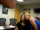 DEMI LOVATO VIP MEETING AT 8-1-10 1650