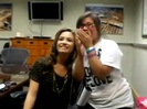 DEMI LOVATO VIP MEETING AT 8-1-10 3157