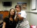 DEMI LOVATO VIP MEETING AT 8-1-10 3173