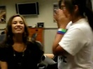 DEMI LOVATO VIP MEETING AT 8-1-10 3624
