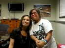 DEMI LOVATO VIP MEETING AT 8-1-10 3249