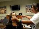 DEMI LOVATO VIP MEETING AT 8-1-10 3491