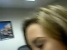 DEMI LOVATO VIP MEETING AT 8-1-10 4578