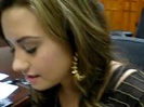 DEMI LOVATO VIP MEETING AT 8-1-10 4680