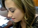DEMI LOVATO VIP MEETING AT 8-1-10 4733