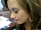 DEMI LOVATO VIP MEETING AT 8-1-10 4754