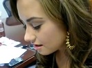 DEMI LOVATO VIP MEETING AT 8-1-10 4757