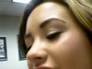 DEMI LOVATO VIP MEETING AT 8-1-10 4446